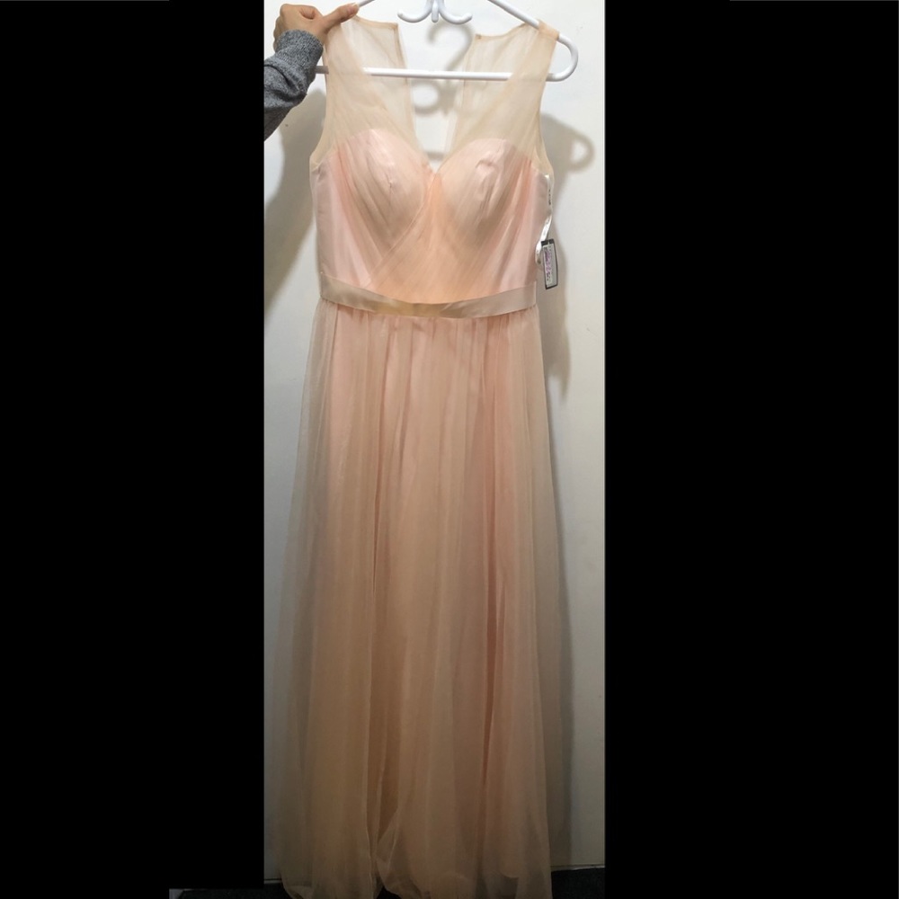 Blush Pink Evening Gown Dress
